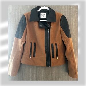 Chelsea DeBoer by Lily & Lottie Moto Jacket • Worn Once • Size XS
